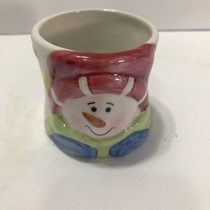 Yankee Votive Candleholder Snowman BE